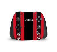 Head Case Designs Licenza Ufficiale AC Milan Home 2021/22 Kit Crest Vinile Sticker Gaming Pelle Adesivo Compatibile con Nintendo Switch Joy-con Controller