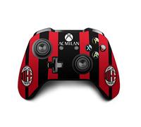 Head Case Designs Licenza Ufficiale AC Milan Home 2021/22 Kit Crest Vinile Sticker Gaming Pelle Adesivo Compatibile con Xbox One S/X Controller