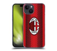 Head Case Designs Licenza Ufficiale AC Milan Home Kit per Stemma 2023/24 Custodia Cover Dura per Parte Posteriore Compatibile con Apple iPhone 15