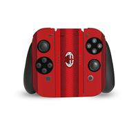 Head Case Designs Licenza Ufficiale AC Milan Home Kit per Stemma 2023/24 Vinile Sticker Gaming Pelle Adesivo Compatibile con Nintendo Switch Joy-con Controller