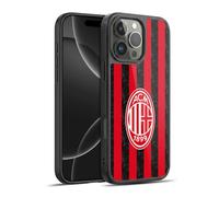 Head Case Designs Licenza Ufficiale AC Milan Home Kit per Stemma 2025/26 Cover in Gel Rinforzata [Protezione di Grado Militare] Compatibile con Apple iPhone 16 PRO Max