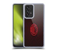 Head Case Designs Licenza Ufficiale AC Milan Il Battito Grafica Custodia in Gel [Protezione di Grado Militare] Compatibile con Samsung Galaxy A53 5G (2022)
