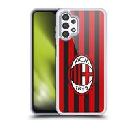 Head Case Designs Licenza Ufficiale AC Milan in Casa 2018/19 Kit Cresta Custodia Cover in Morbido Gel Compatibile con Samsung Galaxy A13 (2022)