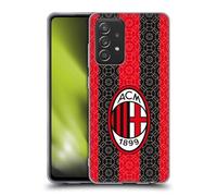Head Case Designs Licenza Ufficiale AC Milan in Casa 2020/21 Kit Crest Custodia in Gel [Protezione di Grado Militare] Compatibile con Galaxy A52 / A52s / 5G (2021)