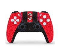 Head Case Designs Licenza Ufficiale AC Milan in Casa 2020/21 Kit Crest Vinile Frontalino Sticker Gaming Pelle Adesivo Compatibile con Sony Playstation 5 PS5 DualSense Controller