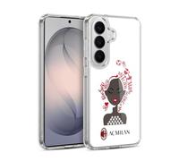 Head Case Designs Licenza Ufficiale AC Milan Io Amo La Mia Squadra Bambini Custodia in Gel [Protezione di Grado Militare] Compatibile con Samsung Galaxy S26 Plus