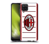 Head Case Designs Licenza Ufficiale AC Milan Kit da Trasferta 2022/23 Custodia in Gel [Protezione di Grado Militare] Compatibile con Samsung Galaxy A12 (2020)