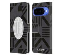 Head Case Designs Licenza Ufficiale AC Milan Kit Pre Partita 2022/23 Custodia Portafoglio in Pelle Compatibile con Google Pixel 10