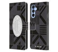 Head Case Designs Licenza Ufficiale AC Milan Kit Pre Partita 2022/23 Custodia Portafoglio in Pelle Compatibile con Samsung Galaxy A16 5G