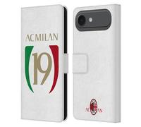 Head Case Designs Licenza Ufficiale AC Milan Scudetto We The Champions 2022/23 Custodia Portafoglio in Pelle Compatibile con Apple iPhone 17 Air