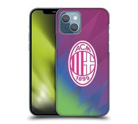 Head Case Designs Licenza Ufficiale AC Milan Terza Kit per Stemma 2023/24 Custodia Cover Dura per Parte Posteriore Compatibile con Apple iPhone 13
