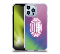 Head Case Designs Licenza Ufficiale AC Milan Terza Kit per Stemma 2023/24 Custodia Cover in Morbido Gel Compatibile con Apple iPhone 13 PRO Max