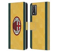 Head Case Designs Licenza Ufficiale AC Milan Terza Kit per Stemma 2025/26 Custodia Portafoglio in Pelle Compatibile con Nokia C210