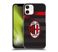 Head Case Designs Licenza Ufficiale AC Milan Terza Maglia 2018/19 Kit Cresta Custodia Cover Dura per Parte Posteriore Compatibile con Apple iPhone 12 Mini