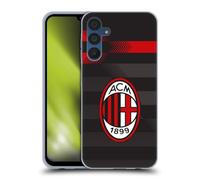 Head Case Designs Licenza Ufficiale AC Milan Terza Maglia 2018/19 Kit Cresta Custodia Cover in Morbido Gel Compatibile con Samsung Galaxy A15