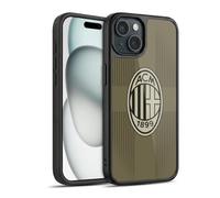 Head Case Designs Licenza Ufficiale AC Milan Terzo Kit 2022/23 Cover in Gel Rinforzata [Protezione di Grado Militare] Compatibile con Apple iPhone 15