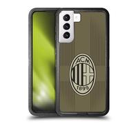 Head Case Designs Licenza Ufficiale AC Milan Terzo Kit 2022/23 Custodia Antiurto Ultra Blindata Compatibile con Samsung Galaxy S21+ 5G