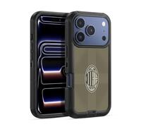 Head Case Designs Licenza Ufficiale AC Milan Terzo Kit 2022/23 Custodia Antiurto Ultra Blindata compatibile con Apple iPhone 17 Pro