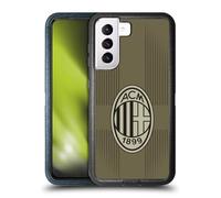 Head Case Designs Licenza Ufficiale AC Milan Terzo Kit 2022/23 Custodia Antiurto Ultra Blindata Compatibile con Samsung Galaxy S21 5G
