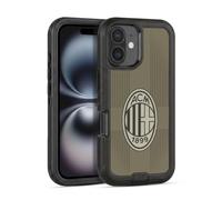 Head Case Designs Licenza Ufficiale AC Milan Terzo Kit 2022/23 Custodia Antiurto Ultra Blindata compatibile con Apple iPhone 16