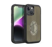 Head Case Designs Licenza Ufficiale AC Milan Terzo Kit 2022/23 Custodia Antiurto Ultra Blindata compatibile con Apple iPhone 14