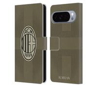 Head Case Designs Licenza Ufficiale AC Milan Terzo Kit 2022/23 Custodia Portafoglio in Pelle Compatibile con Google Pixel 10 Pro XL