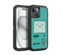 Head Case Designs Licenza Ufficiale Adventure Time BMO Grafica Custodia Antiurto Ultra Blindata compatibile con Apple iPhone 15