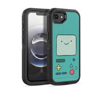 Head Case Designs Licenza Ufficiale Adventure Time BMO Grafica Custodia Antiurto Ultra Blindata compatibile con Apple iPhone 16e / iPhone 17e