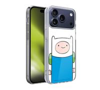 Head Case Designs Licenza Ufficiale Adventure Time Finn L'umano Grafica Custodia in Gel [Protezione di Grado Militare] Compatibile con Apple iPhone 17 PRO