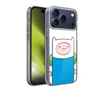Head Case Designs Licenza Ufficiale Adventure Time Finn L'umano Grafica Custodia in Gel [Protezione di Grado Militare] Compatibile con Apple iPhone 17 PRO Max