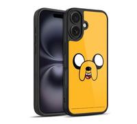 Head Case Designs Licenza Ufficiale Adventure Time Il Cane Jake Grafica Cover in Gel Rinforzata [Protezione di Grado Militare] Compatibile con Apple iPhone 16