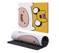 Head Case Designs Licenza Ufficiale Adventure Time Jake e Finn Oversized Grafica 9.84 x 11.81 x 0.12 Inches (250 x 300 mm) - S Tappetino per Mouse E Scrivania da Ufficio per Giochi Tastiera PC