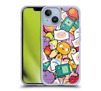 Head Case Designs Licenza Ufficiale Adventure Time Motivo Grafica Custodia in Gel [Protezione di Grado Militare] Compatibile con Apple iPhone 14