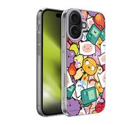 Head Case Designs Licenza Ufficiale Adventure Time Motivo Grafica Custodia in Gel [Protezione di Grado Militare] Compatibile con Apple iPhone 17