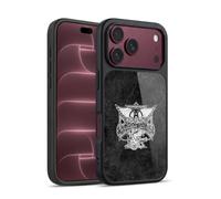 Head Case Designs Licenza Ufficiale Aerosmith 1987 Permanent Vacation Nero e Bianco Cover in gel rinforzata [Protezione di Grado Militare] Compatibile con Apple iPhone 18 Pro