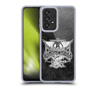Head Case Designs Licenza Ufficiale Aerosmith 1987 Permanent Vacation Nero e Bianco Custodia in Gel [Protezione di Grado Militare] Compatibile con Galaxy A33 5G (2022)