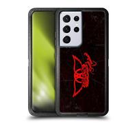 Head Case Designs Licenza Ufficiale Aerosmith Ali Rosse Emozioni Dolci Clasici Custodia Antiurto Ultra Blindata Compatibile con Samsung Galaxy S21 Ultra 5G