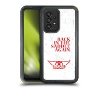 Head Case Designs Licenza Ufficiale Aerosmith Back in The Saddle Again Clasici Custodia Antiurto Ultra Blindata Compatibile con Galaxy A33 5G (2022)