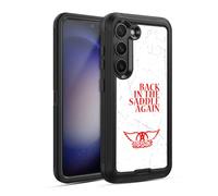 Head Case Designs Licenza Ufficiale Aerosmith Back in The Saddle Again Clasici Custodia Antiurto Ultra Blindata Compatibile con Samsung Galaxy S23 5G