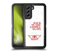 Head Case Designs Licenza Ufficiale Aerosmith Back in The Saddle Again Clasici Custodia Antiurto Ultra Blindata Compatibile con Samsung Galaxy S21 Fe 5G