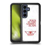 Head Case Designs Licenza Ufficiale Aerosmith Back in The Saddle Again Clasici Custodia Antiurto Ultra Blindata Compatibile con Samsung Galaxy S25 Fe