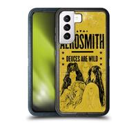 Head Case Designs Licenza Ufficiale Aerosmith Deuces Are Wild Clasici Custodia Antiurto Ultra Blindata Compatibile con Samsung Galaxy S21 5G