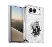 Head Case Designs Licenza Ufficiale Aerosmith Get Your Wings US Tour Nero e Bianco Custodia in Gel [Protezione di Grado Militare] Compatibile Con Apple iPhone Duo E Compatibile Con MagSafe