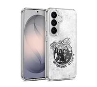 Head Case Designs Licenza Ufficiale Aerosmith Get Your Wings US Tour Nero e Bianco Custodia in Gel [Protezione di Grado Militare] Compatibile con Samsung Galaxy S26 Plus