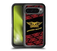 Head Case Designs Licenza Ufficiale Aerosmith Permanent Vacation Clasici Custodia Antiurto Ultra Blindata Compatibile con Google Pixel 9 PRO XL