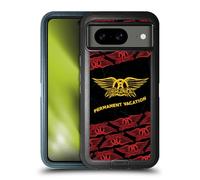 Head Case Designs Licenza Ufficiale Aerosmith Permanent Vacation Clasici Custodia Antiurto Ultra Blindata Compatibile con Google Pixel 8