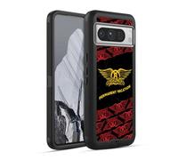Head Case Designs Licenza Ufficiale Aerosmith Permanent Vacation Clasici Custodia Antiurto Ultra Blindata Compatibile con Google Pixel 8 PRO