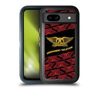 Head Case Designs Licenza Ufficiale Aerosmith Permanent Vacation Clasici Custodia Antiurto Ultra Blindata Compatibile con Google Pixel 8a