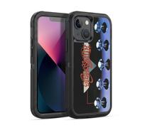 Head Case Designs Licenza Ufficiale Aerosmith Rocks Clasici Custodia Antiurto Ultra Blindata compatibile con Apple iPhone 13