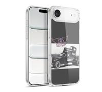 Head Case Designs Licenza Ufficiale Aerosmith The Pump Nero e Bianco Custodia in Gel [Protezione di Grado Militare] Compatibile con Apple iPhone 17 Air E con MagSafe